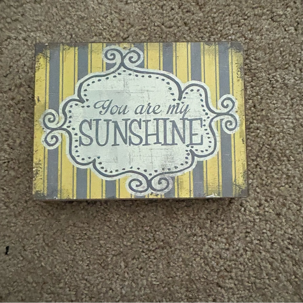 Sunshine sign